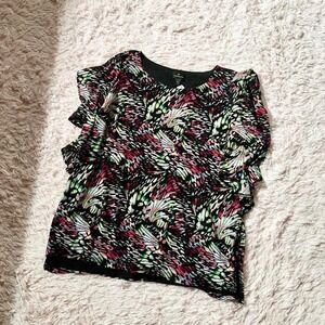 Butterfly Whimsical Flowy Grandma core Cottage Fairy Core Womens XL Artistic